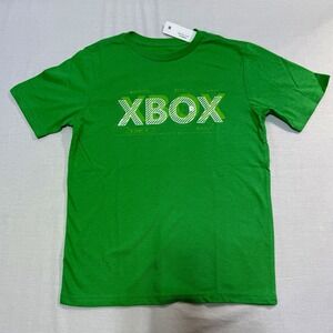 XBOX Boys T-Shirt Size 8‎ Medium Green Tagless